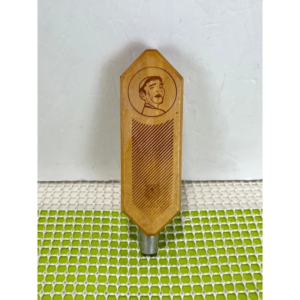 Laughing Monk‎ Brewing Wooden Beer Tap Handle Hexagonal Natural Wood Home Bar